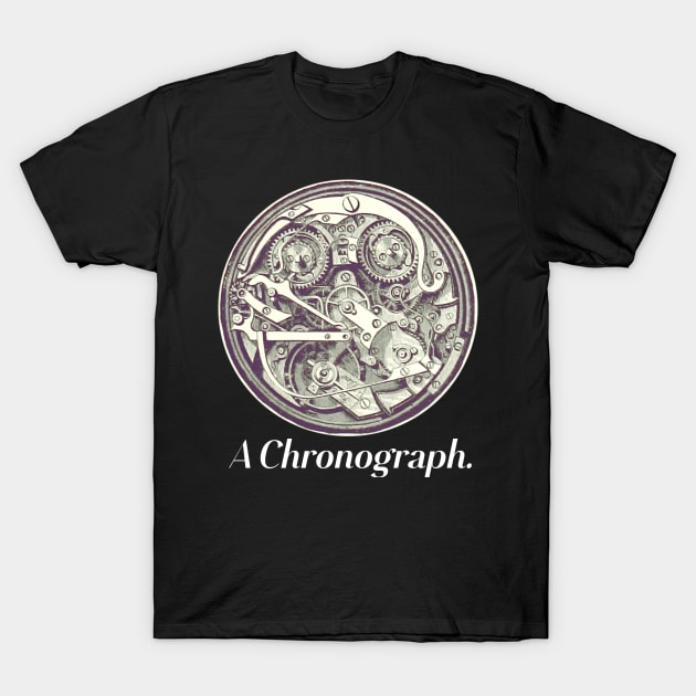 A Chronograph T-Shirt by godtierhoroscopes